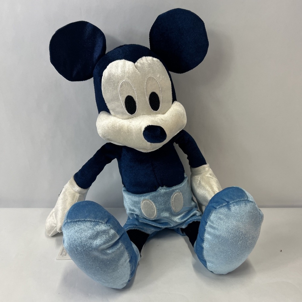 16" Disney Mickey Mouse Monochrome Blue Limited Edition Plush Doll
